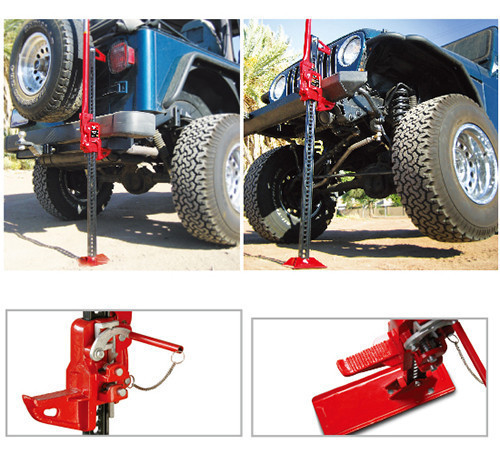 Домкрат реечный механический 3т 125-660мм TORIN TRA8335 Харків - зображення 3