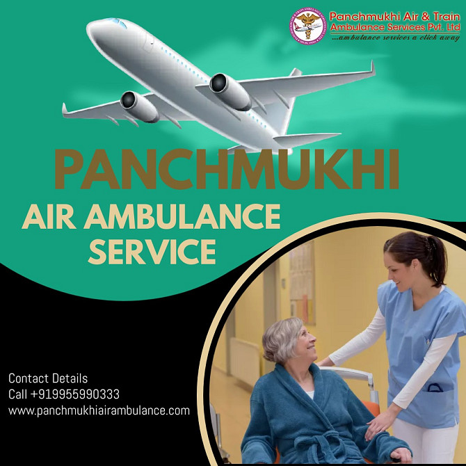 Pick Panchmukhi Air Ambulance Services in Mumbai with Skilled Doctors at Low Fare Винница - изображение 1