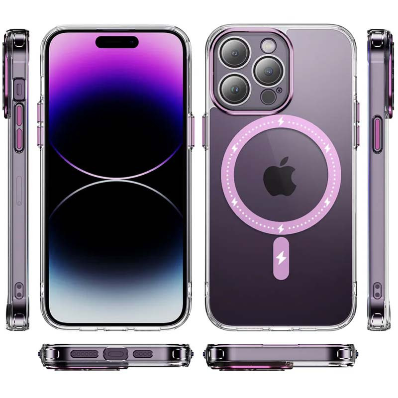 Чехол TPU+PC Colorful with Magnetic Fit для Apple iPhone 12 Pro (6.1") Херсон - изображение 3