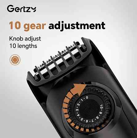 Професійний акумуляторний тример для волосся, бороди та тіла з Type-C Киев