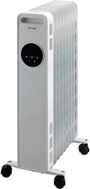 Масляний радіатор Gorenje OR2000E 2000 Вт білий Київ - зображення 1