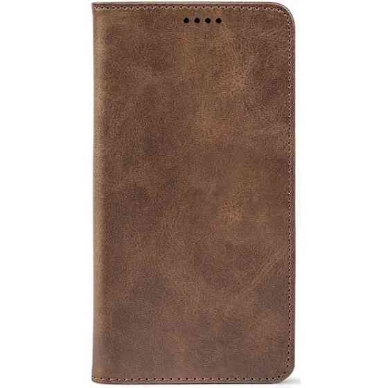 Чохол-книжка Crazy Horse Clasic для Xiaomi Redmi Note 15 5G/Poco M8 5G Brown (Strong) Харьков