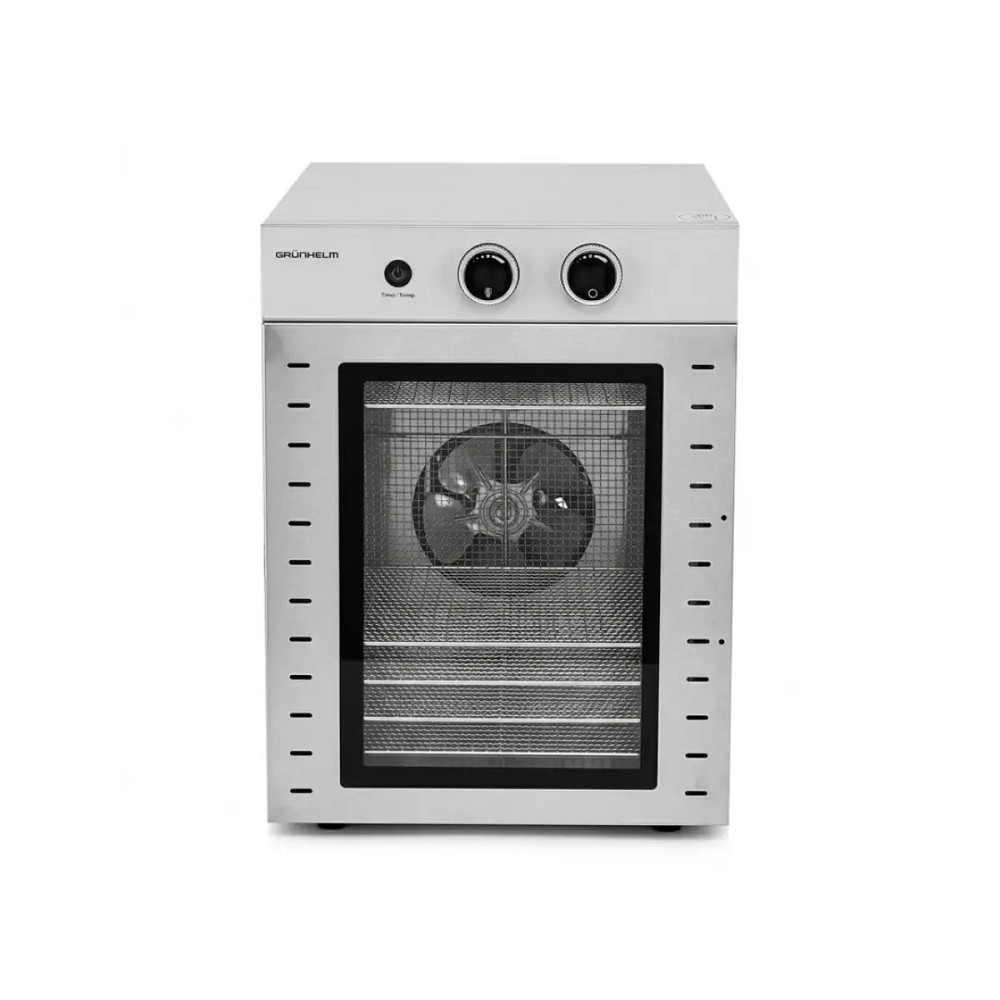 Сушилка для овощей и фруктов Grunhelm GFD4012 1000 Вт серебристая Київ - зображення 8