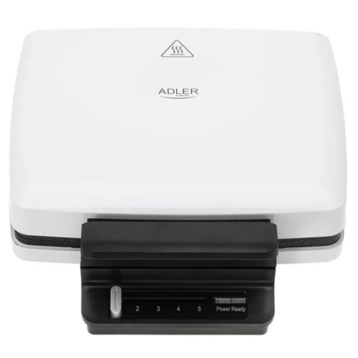 Вафельница Adler AD 3085 1800 Вт белая Киев - изображение 4