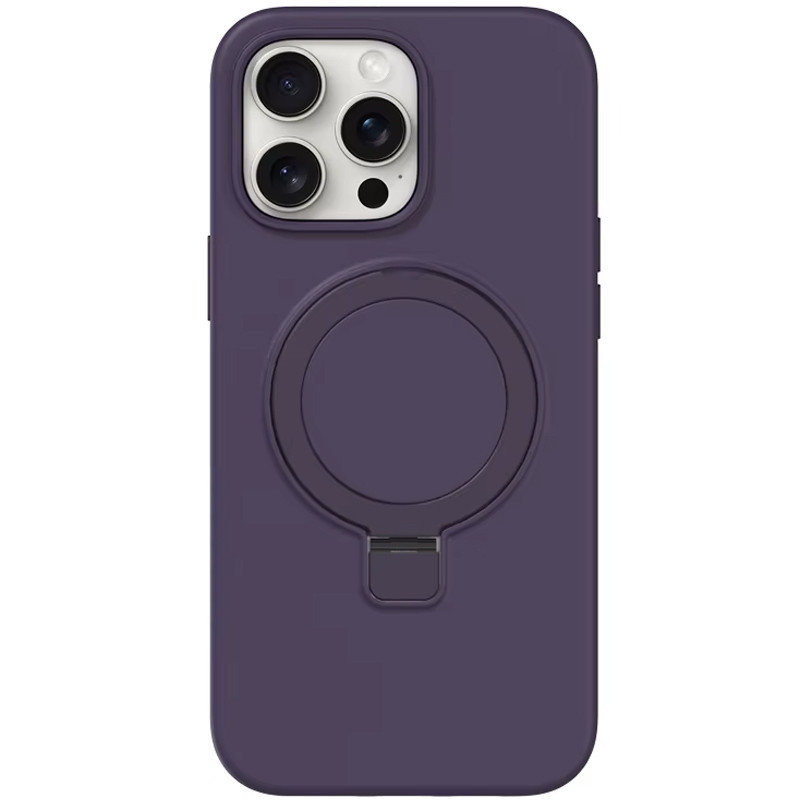 Чехол Silicone Case Full Protective NO LOGO with Ring для Apple iPhone 14 Pro Max (6.7") Херсон - изображение 1