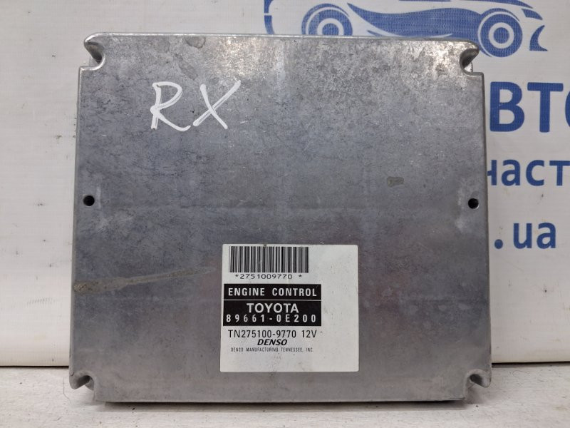 Блок управления двигателем Lexus RX 350 XU30 3.5 БЕНЗИН 2GRFE 2003 (б/у) Киев - изображение 1
