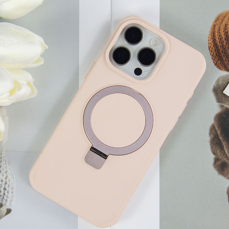 Чехол Silicone Case Full Protective NO LOGO with Ring для Apple iPhone 15 Pro (6.1") Херсон - зображення 7