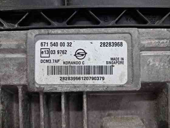 Блок управления двигателем SsangYong Korando C200 2.0 DIESEL D20DT 2010 (б/у) Київ