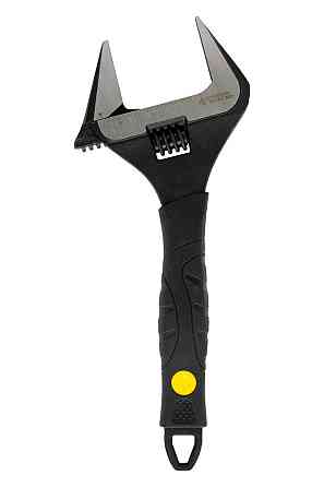 Ключ разводной MASTERTOOL 250 мм 0-50 мм тонкие губки CrV рукоятка с TPR накладкой 76-0323 Харків