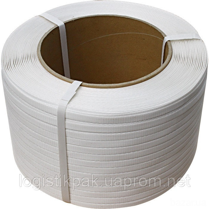 Лента полипропиленовая 19x09мм|белая Харьков - изображение 3