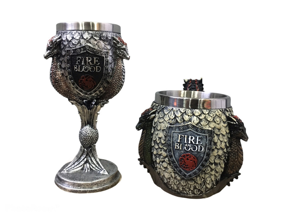 Подарочный Набор Кружка Чашка Бокал 3D Игра Престолов Game Of Thrones Fire and Blood Дом Таргариен Київ - зображення 8