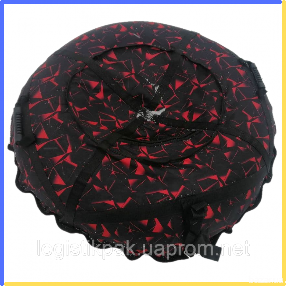 Тюбинг Ватрушка для снега 100 см "Rosso" (Оксфорд) Харків - зображення 3