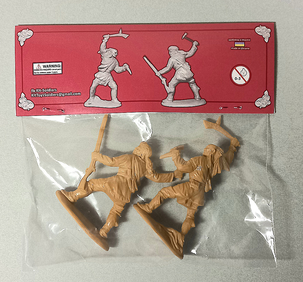 Індіанські війни 18ст.1/32мм, 54мм, 2-і фігурки, міні-набір, солдатики, іграшки, подарунки для дітей Київ - зображення 6