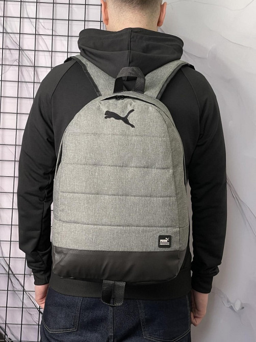 Рюкзак матрас cерый меланж Pumа Найкраща ціна! Дніпро - зображення 1