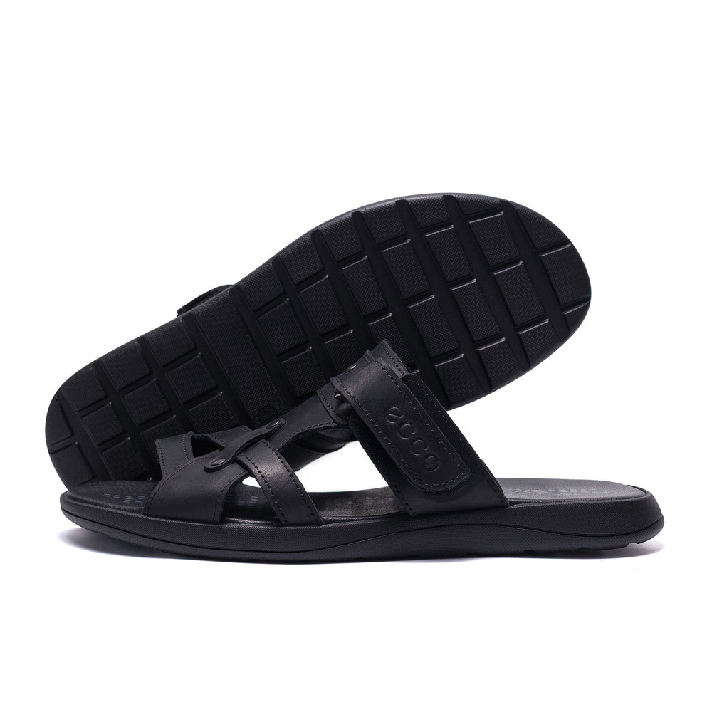 Мужские кожаные  летние шлепанцы-сланцы Київ - зображення 1