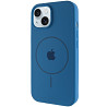 Чехол Silicone Case Full Protective (AA) with MagSafe для Apple iPhone 15 (6.1") Херсон