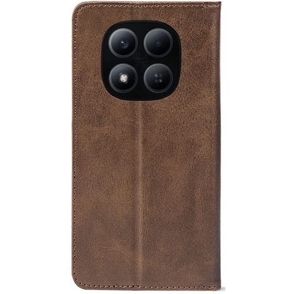 Чохол-книжка Crazy Horse Clasic для Xiaomi Redmi Note 15 Pro+ 5G/Poco M8 Pro 5G Brown (Strong) Харьков - изображение 2