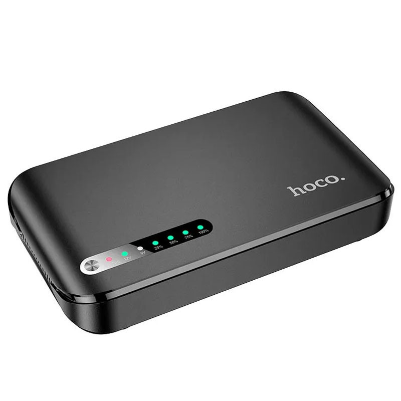 Источник бесперебойного питания Hoco DB62 Smart Mini UPS для роутеров 5V/9V/12V 20000 mAh Херсон - зображення 1