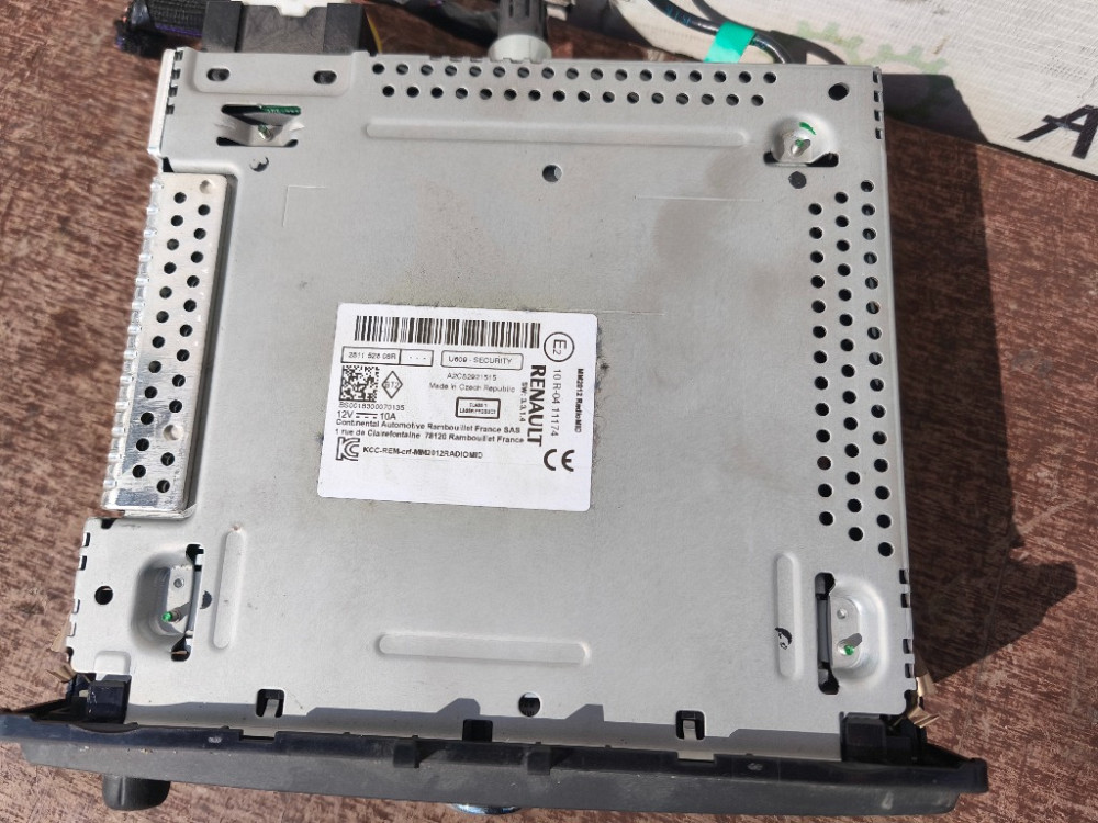 Автомагнитола Renault Kangoo 2008-2021 (281152808R) Ковель - изображение 2