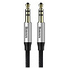 AUX Кабель Baseus Yiven M30 1M Silver/Black Харків