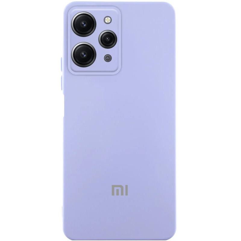 Чехол Silicone Cover Lakshmi Full Camera (AA) with logo для Xiaomi Redmi Note 12 4G Херсон - зображення 1