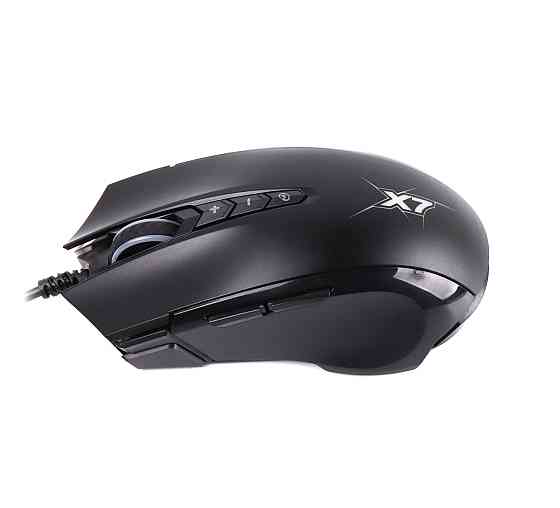 Мышь компьютерная проводная A4Tech X7 Oscar Neon X89 Black черная Киев