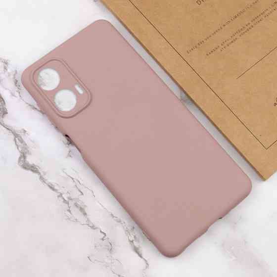 Чехол TPU GETMAN Liquid Silk Full Camera для Motorola Moto G24 Херсон