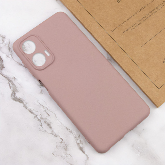 Чехол TPU GETMAN Liquid Silk Full Camera для Motorola Moto G24 Херсон - зображення 4