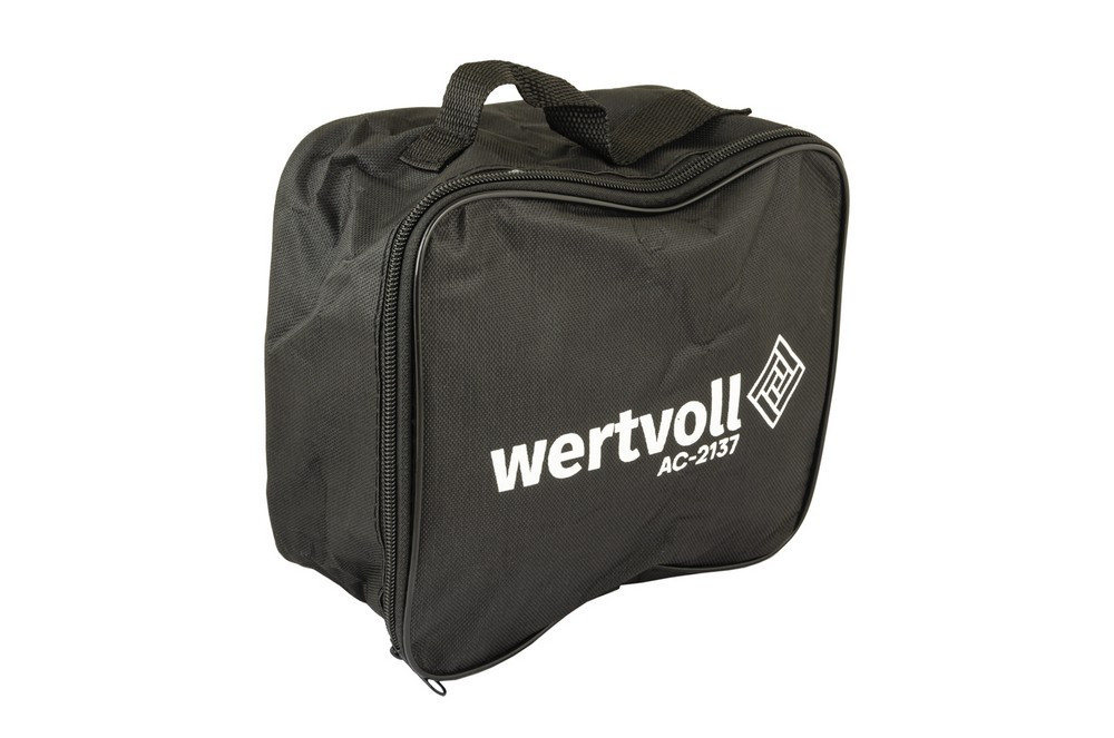 Компрессор автомобильный WERTVOLL 12 V 150 PSI 8 A 100 Вт 37 л/мин сумка AC-2137 Харьков - изображение 6