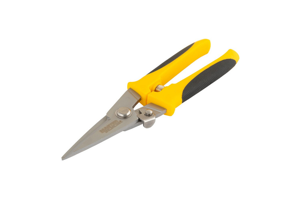 Ножницы для металла MASTERTOOL универсальные 200 мм прямой рез 01-0401 Харків - зображення 1