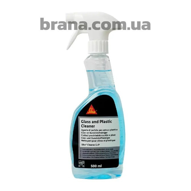Sika Cleaner G+P очищувач на водній основі для скла та пластикових поверхонь Вишнёвое - изображение 1