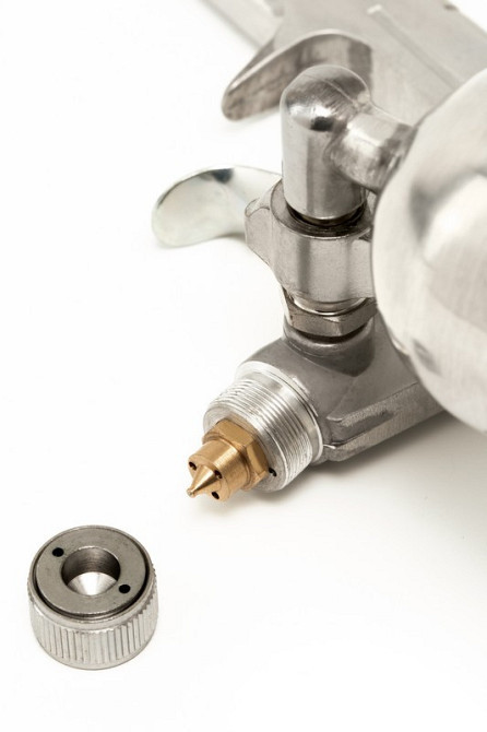 Краскопульт пневматический поворотный MASTERTOOL HP MINI ВАЛБ 200 мл Ø 0,5 мм круглый/плоский факел  Харків - зображення 3