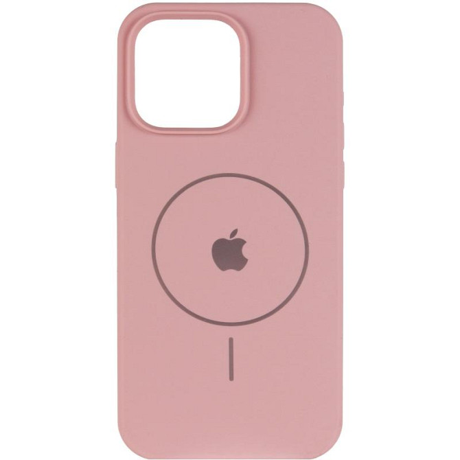 Чехол Silicone Case Full Protective (AA) V2 with MagSafe для Apple iPhone 15 (6.1") Херсон - зображення 2