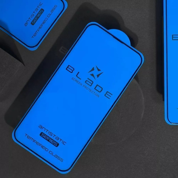 Захисне скло BLADE ANTISTATIC Series Full Glue для Samsung A36 5G/A56 5G/M56 5G/S24 FE/S25 FE Black  Харків - зображення 2