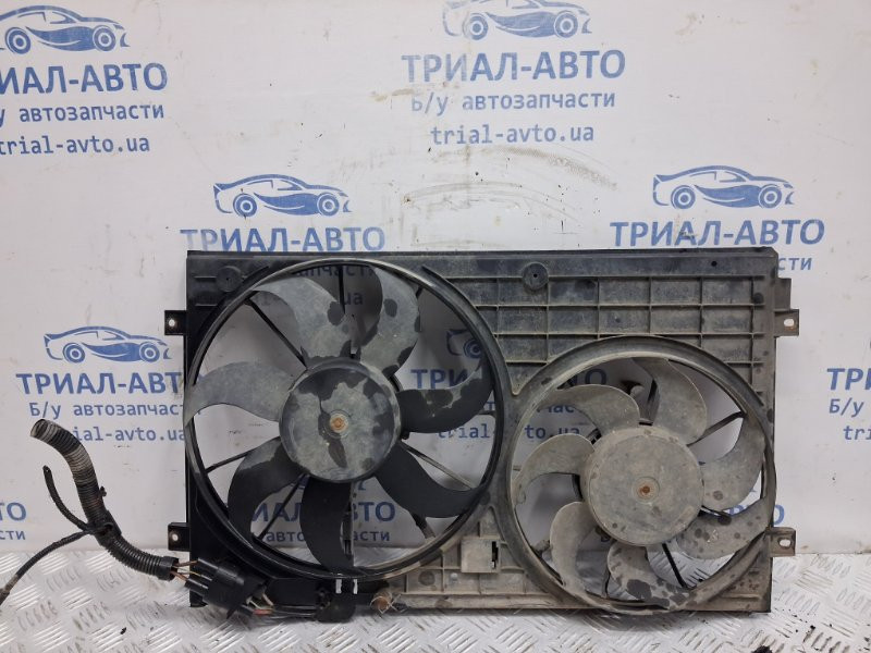 Диффузор с вентилятором радиатора Volkswagen Caddy 2K 1.9 DIESEL BJB 2003 (б/у) Київ - зображення 4