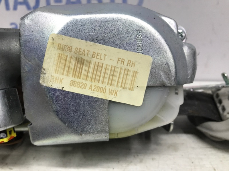 Ремень безопасности передний правый Kia Ceed JD 1.6 DIESEL D4FB 2012 (б/у) Київ - зображення 6