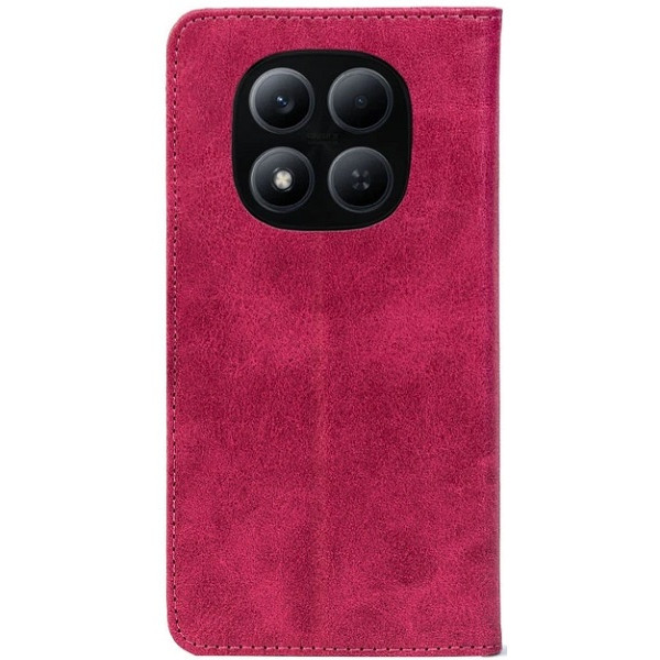 Чохол-книжка Crazy Horse Clasic для Xiaomi Redmi Note 15 Pro 5G Magenta (Strong) Харків - зображення 2