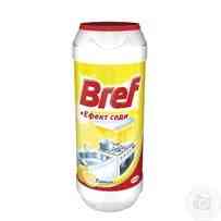 Порошок для чистки Bref + Эффект соды Лимон 500г Київ