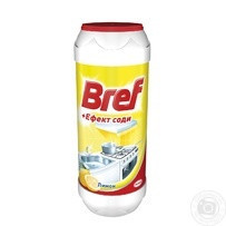 Порошок для чистки Bref + Эффект соды Лимон 500г Київ - зображення 1