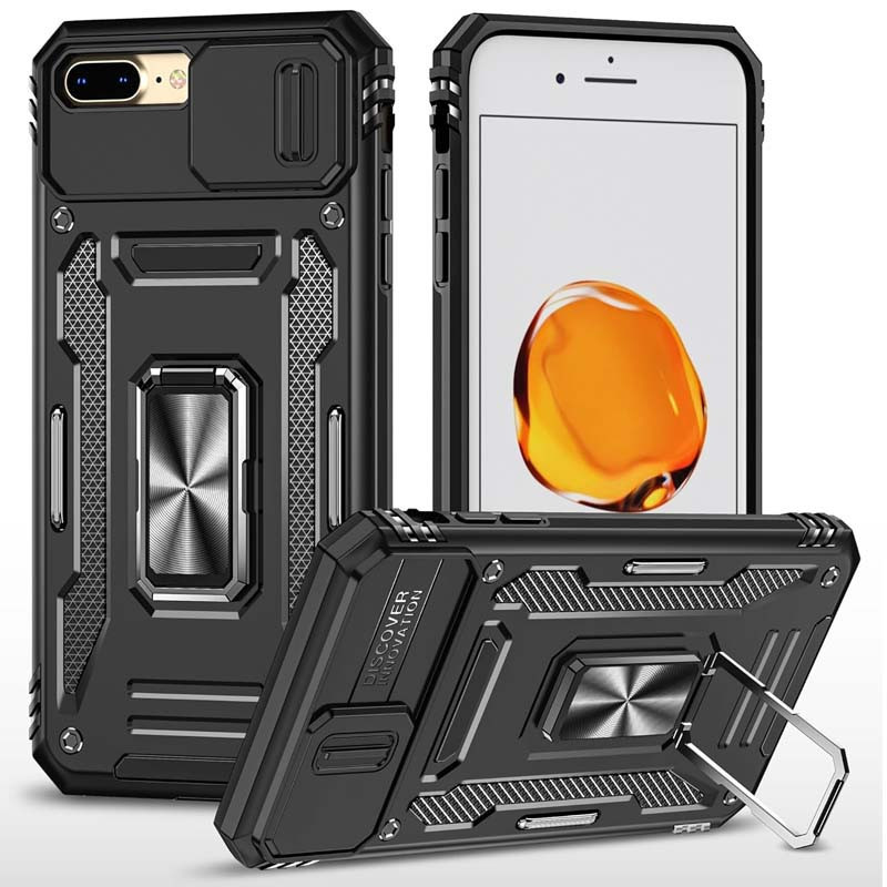 Ударопрочный чехол Camshield Army Ring для Apple iPhone 7 plus / 8 plus (5.5") Херсон - зображення 1