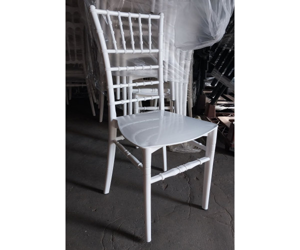 Стілець Чіаварі пластиковий білий Дніпро - зображення 6