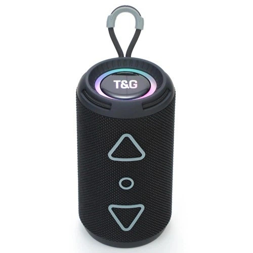 Колонка портативная Bluetooth T&G TG656 black черная Київ - зображення 1