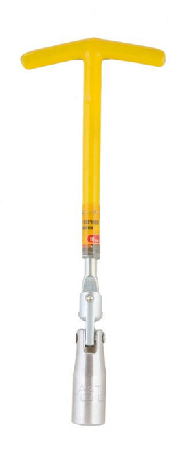 Ключ свечной MASTERTOOL Т-Type с шарниром 21 мм 73-0101 Харків - зображення 1