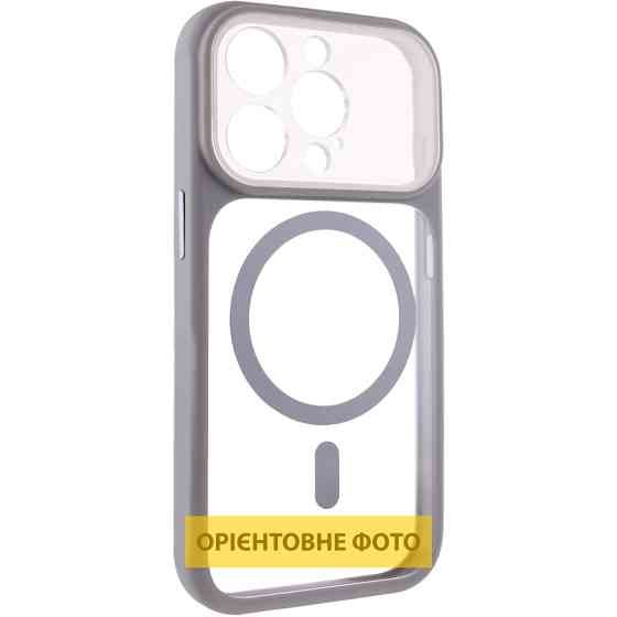 Чехол TPU+PC GETMAN Moon Clear with MagSafe для Apple iPhone 14 Pro Max (6.7") Херсон