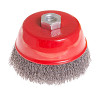 Щетка торцевая MASTERTOOL из рифленой проволоки Ø 100 мм М14 19-7210 Харьков