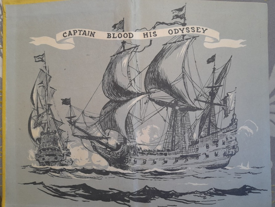 Рафаэль Сабатини Одиссея капитана Блада 1957 БПНФ рамка приключения Запорожье - изображение 2