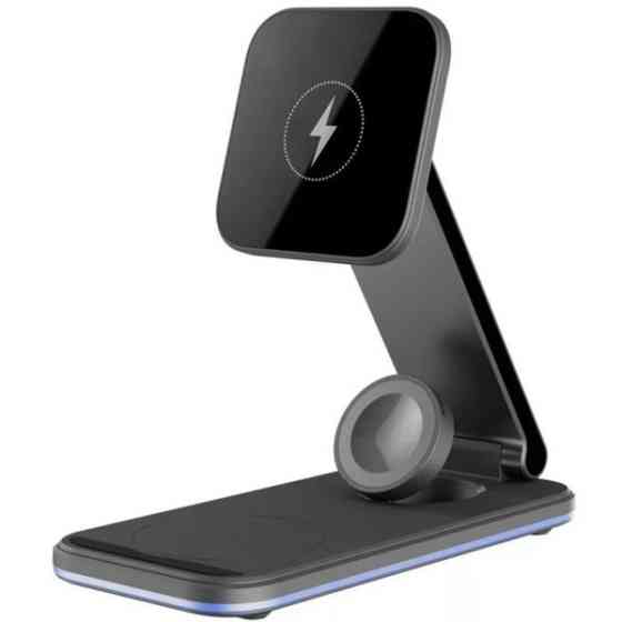 Бездротовий зарядний пристрій Proove Energy Fold 3 in 1 Black (WSEF15010001) (Код товару:39348) Харків