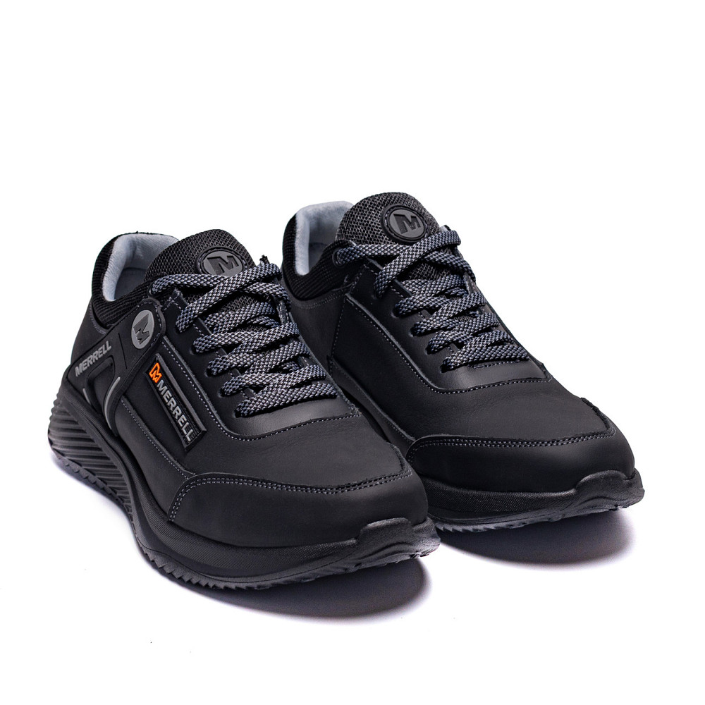 Мужские кожаные кроссовки  M - Grey Киев - изображение 3