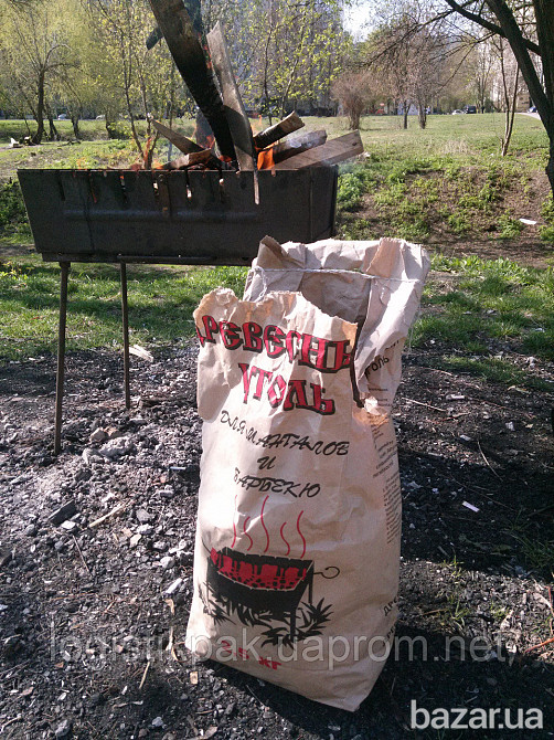 Мешки бумажные|1,5кг для|древесного|угля Харьков - изображение 1