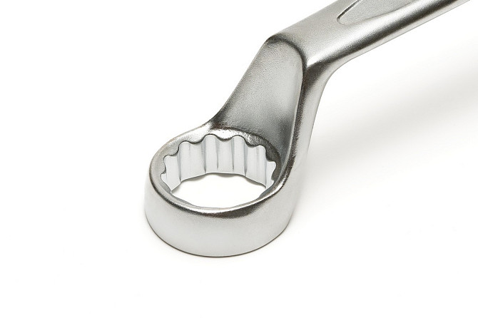 Ключ накидной MASTERTOOL COLD STAMPED 21х23 мм CrV DIN897 SS 72-2123 Харків - зображення 2